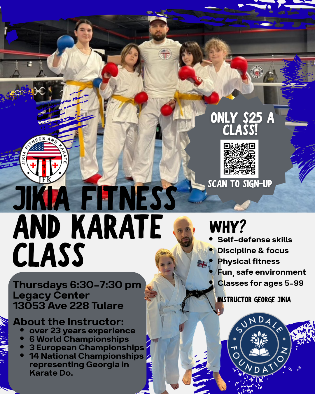 Sign up for Karate